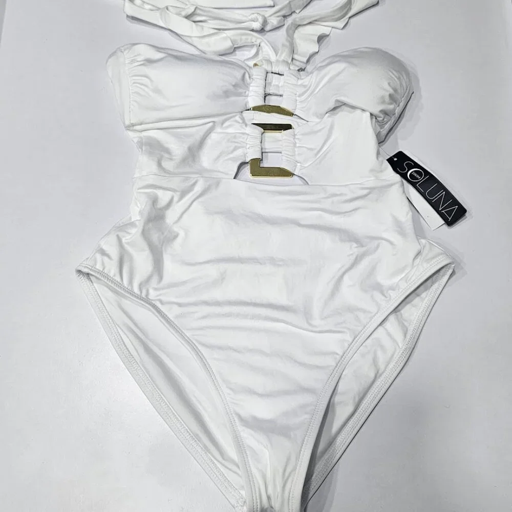 Soluna  Buckle-up Convertible One-Piece Swimsuit - Picture 5 of 11